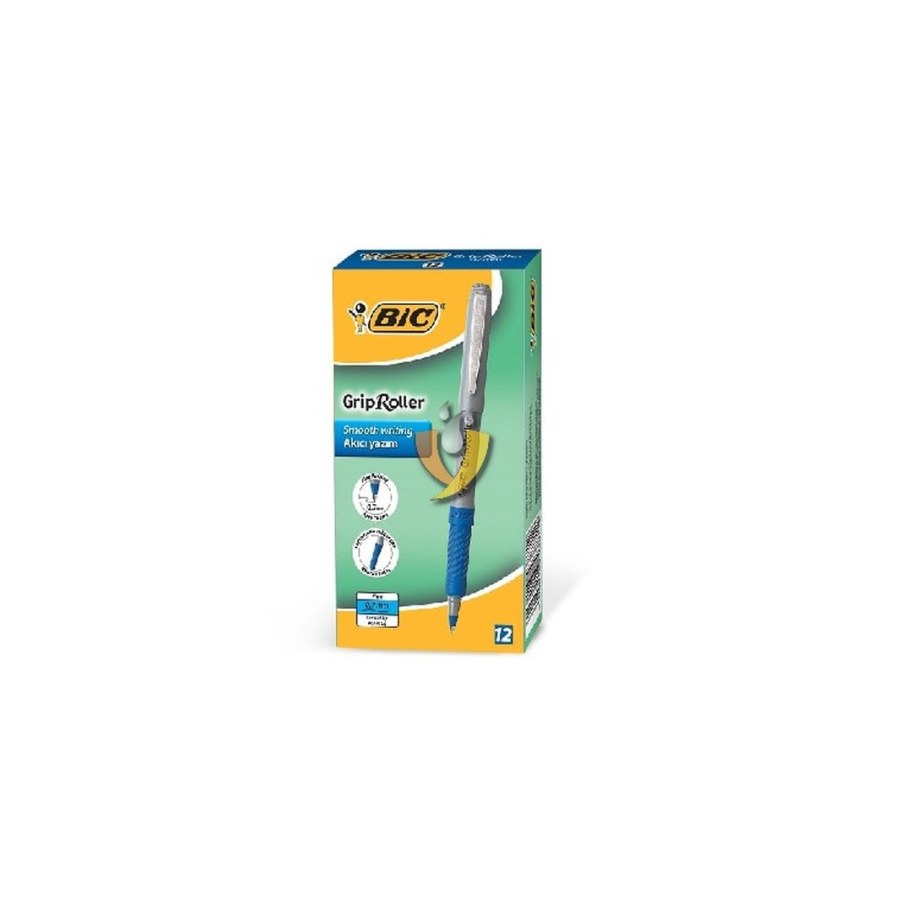 07 MM Roller Glide Grip Mavi Bic