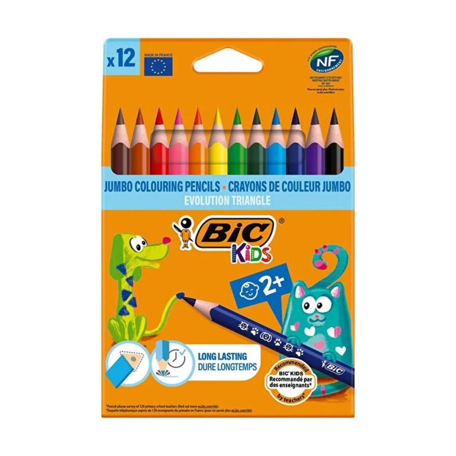 Bic Evolutıon Üçgen Boya Kal. 12li