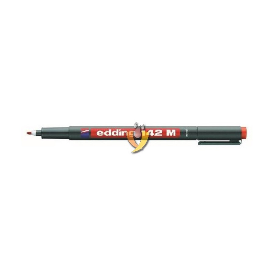 Permanent Kalem M Kırmızı E142 Edding