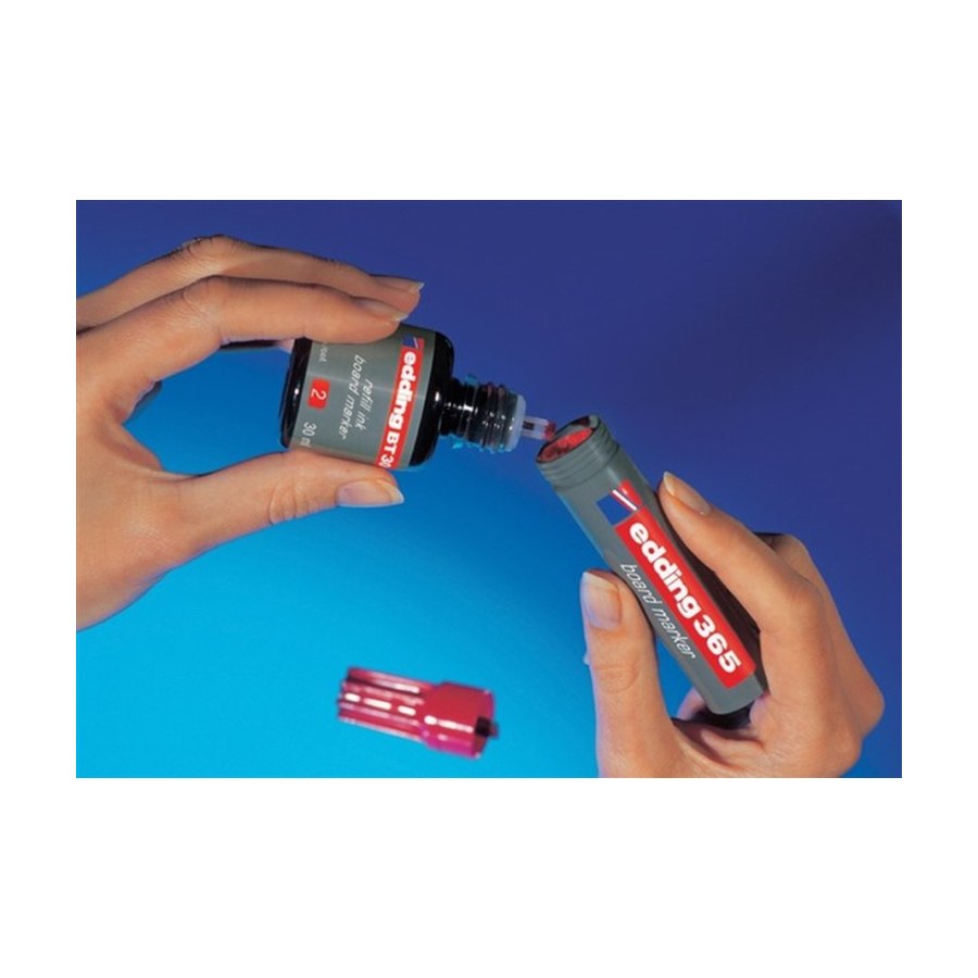Tahta Kalem Mürekkebi 30 Ml Mavi Edding