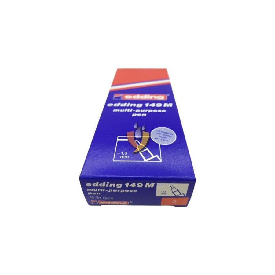 Permanent Kalem M Kırmızı E149 Edding
