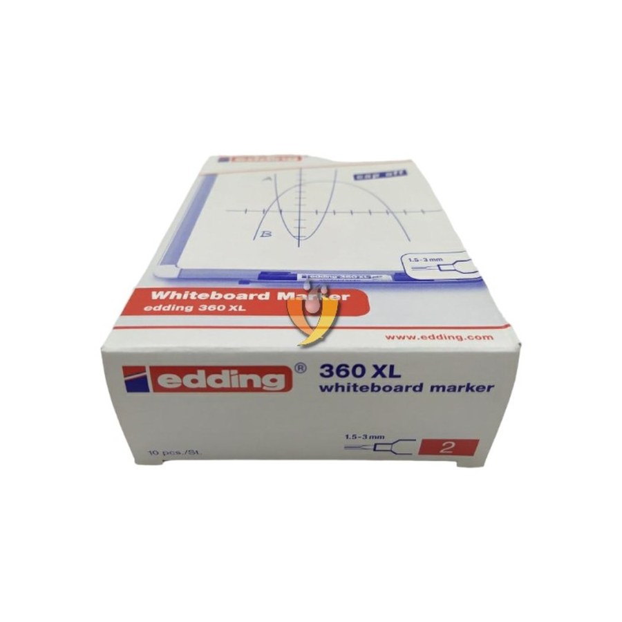 Tahta Kalemi E-360 Xl Kırmızı Edding