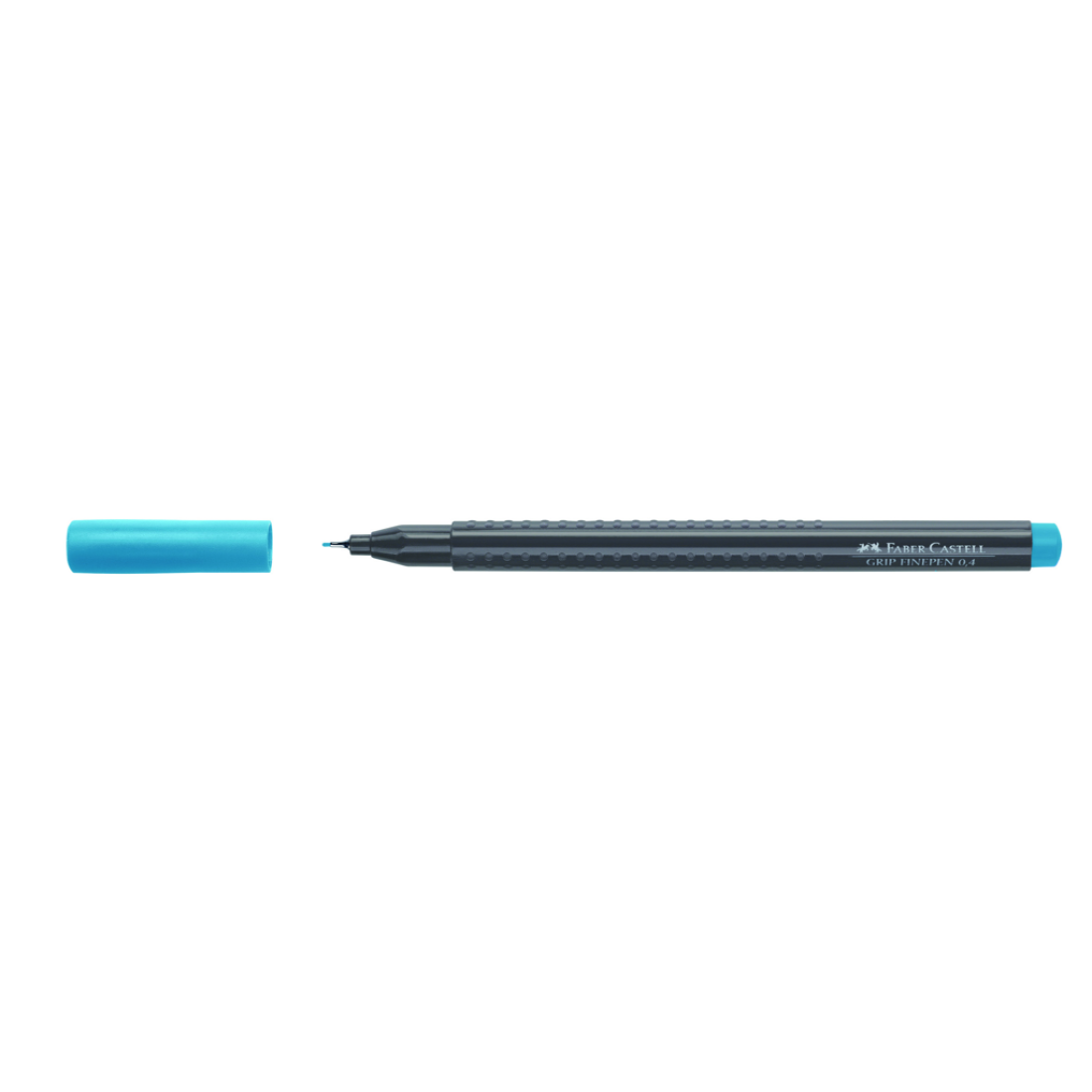 Finepen Kalem 0.4mm Turkuaz Faber Castell Grip