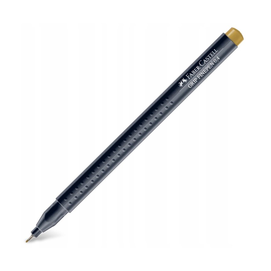 Finepen Kalem 0.4 MM Gold Faber Castell Grip