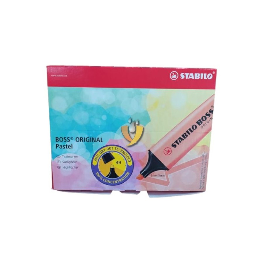 Fosforlu Kalem Sarı Pastel Stabilo