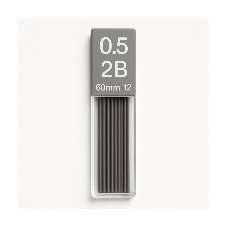 05 MM Kalem Ucu 2B 60 MM 12 LI Hi Polymer Rotrıng