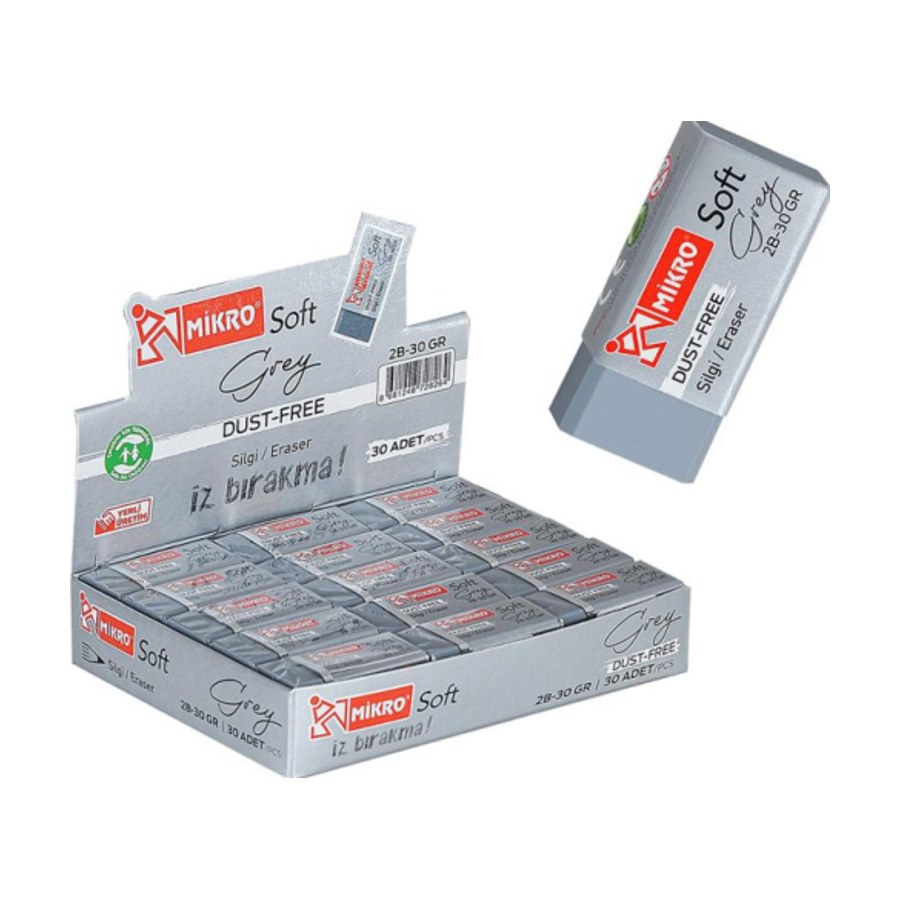 Silgi Gri Mikro 2b-30gr