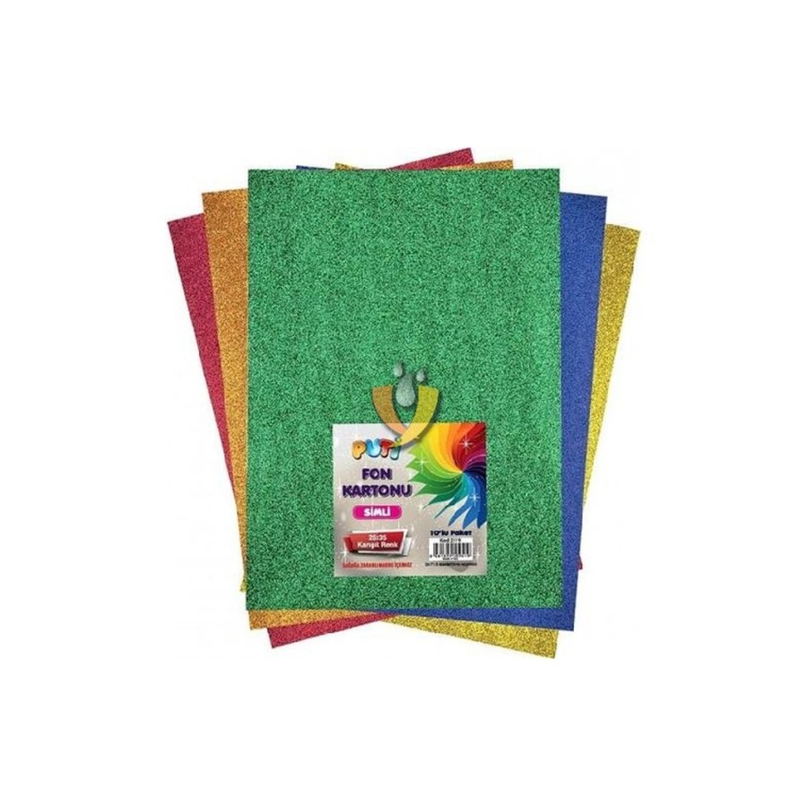 Simli Fon Karton 25*35 10 LU Puti