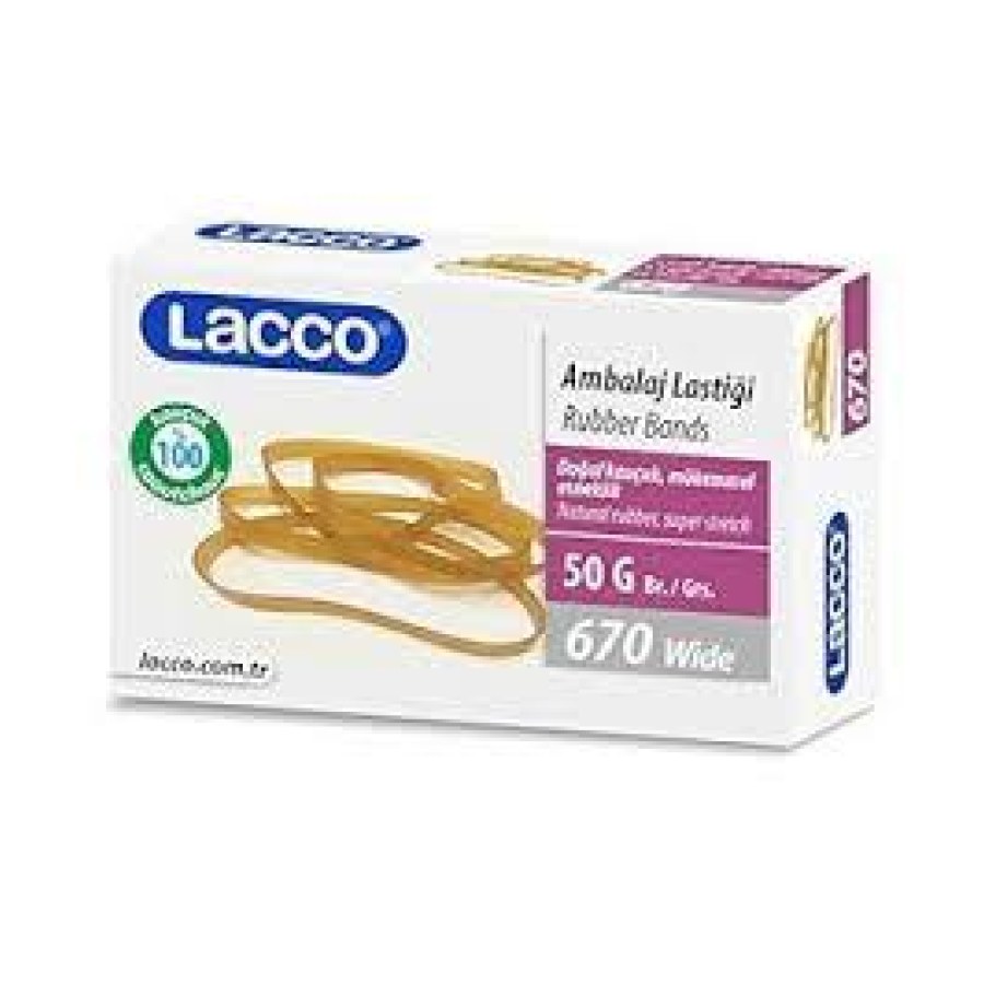 Ambalaj Lastiği 50 GR Geniş Lacco