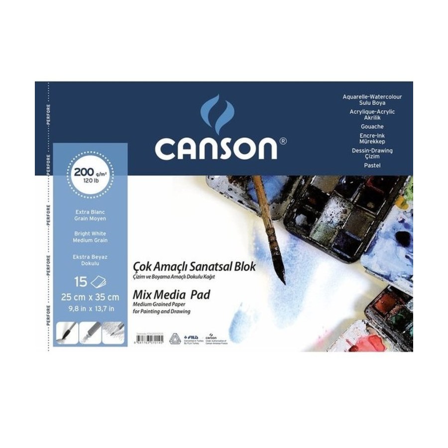 Canson 200 GR 25*35 Cm Defter