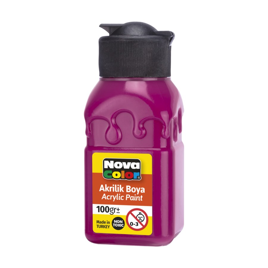 Akrilik Boya 100 GR Magenta Nova Color Nc 2024