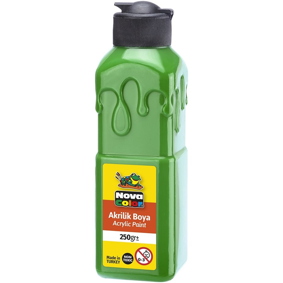 Akrilik Boya 250 Ml Yesıl Nova Color Nc 3013