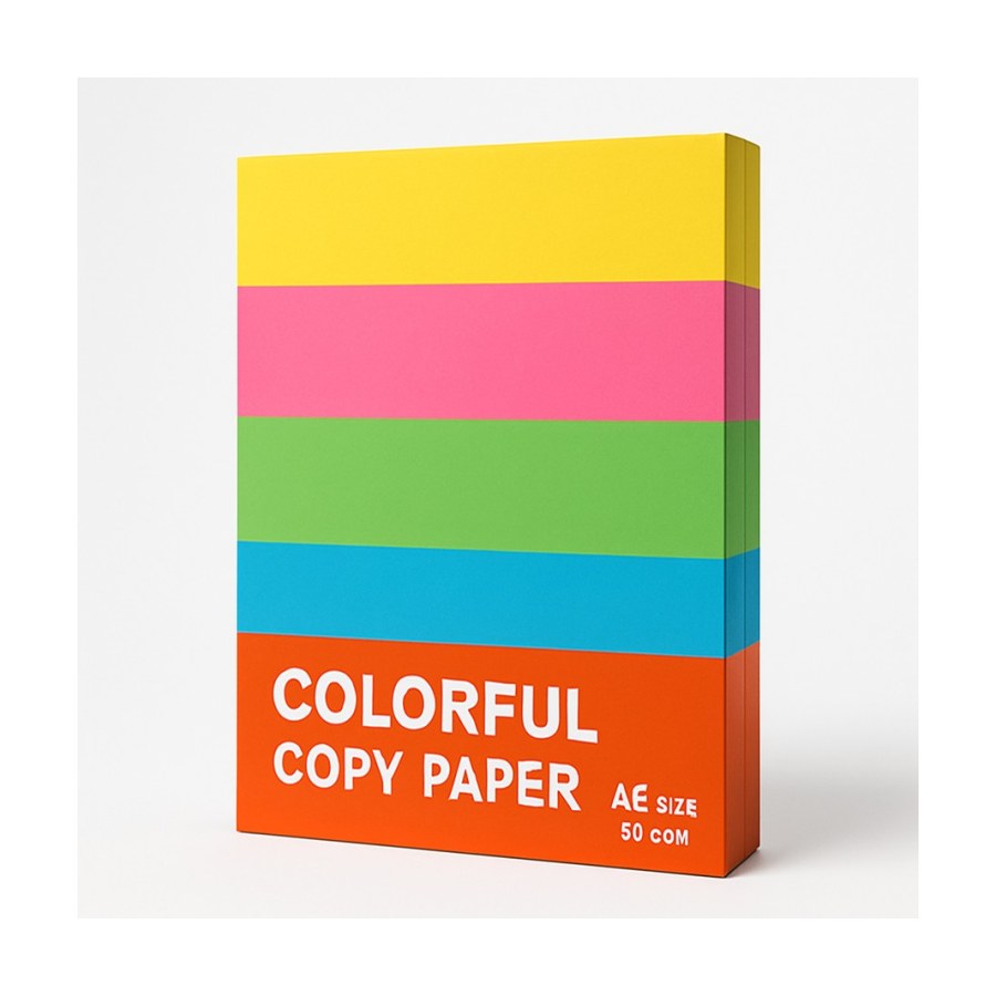 A4 Renkli Fotokopi Kağıdı 80gr 100lü Mcolor