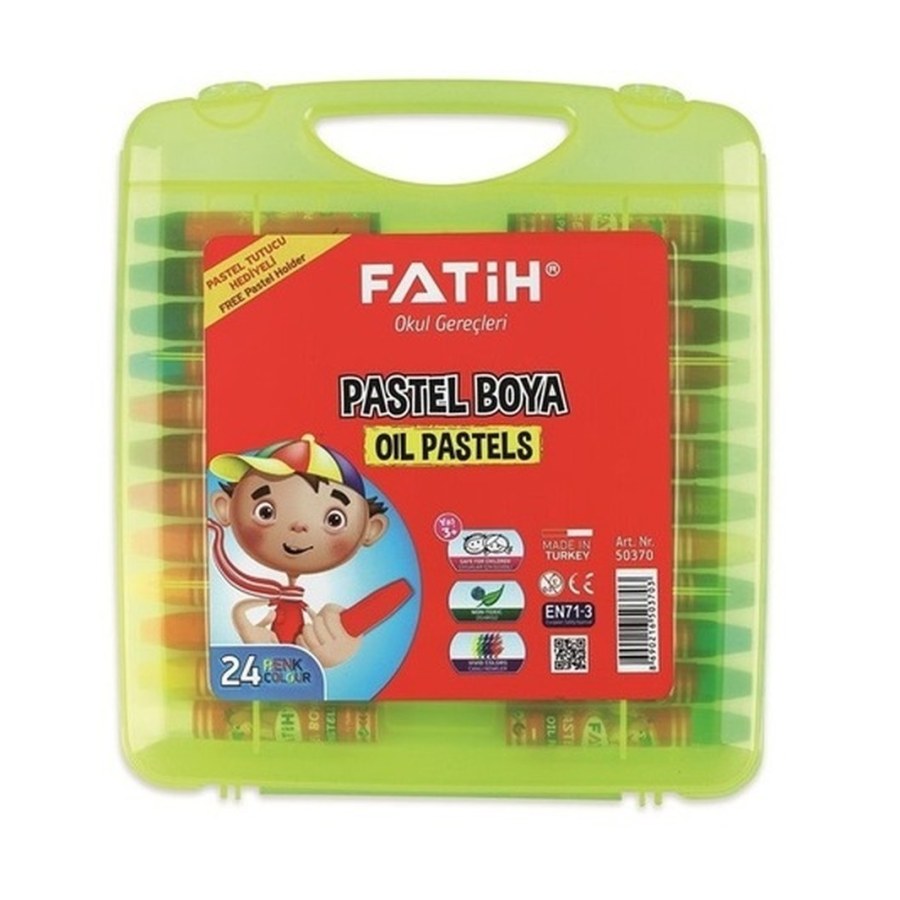 Fatih 24 LÜ Pastel Boya Çantalı