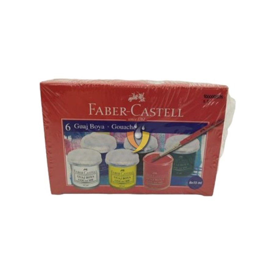 Guaj Boya 6 Renk Faber-castell