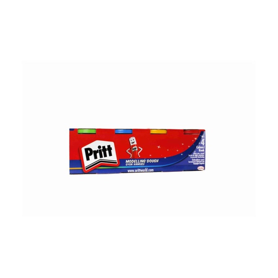 Oyun Hamuru 4 Renk 100gr Pritt