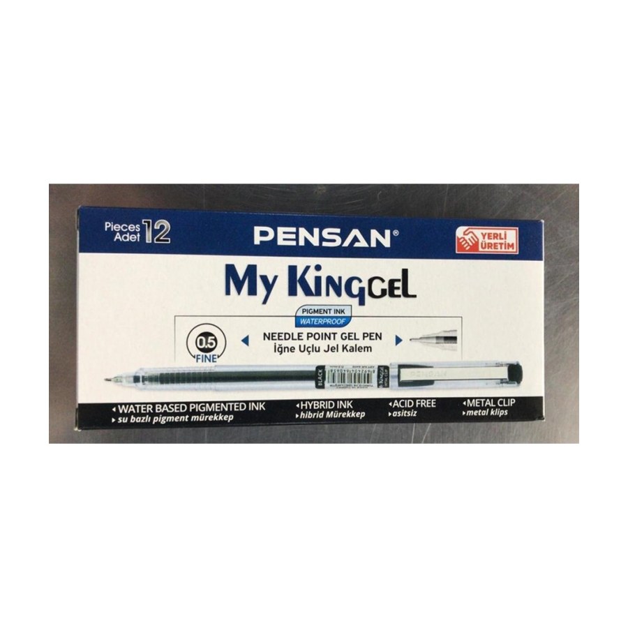Pensan My King Gel 05 MM Siyah