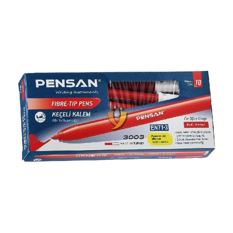 Kırmızı Keçeli Pensan