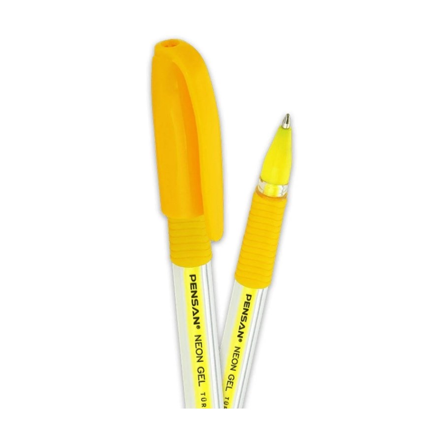 Sarı Jelly Neon Kalem
