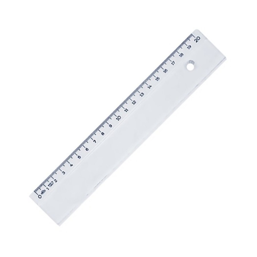 Plastik Cetvel 20 Cm Hatas