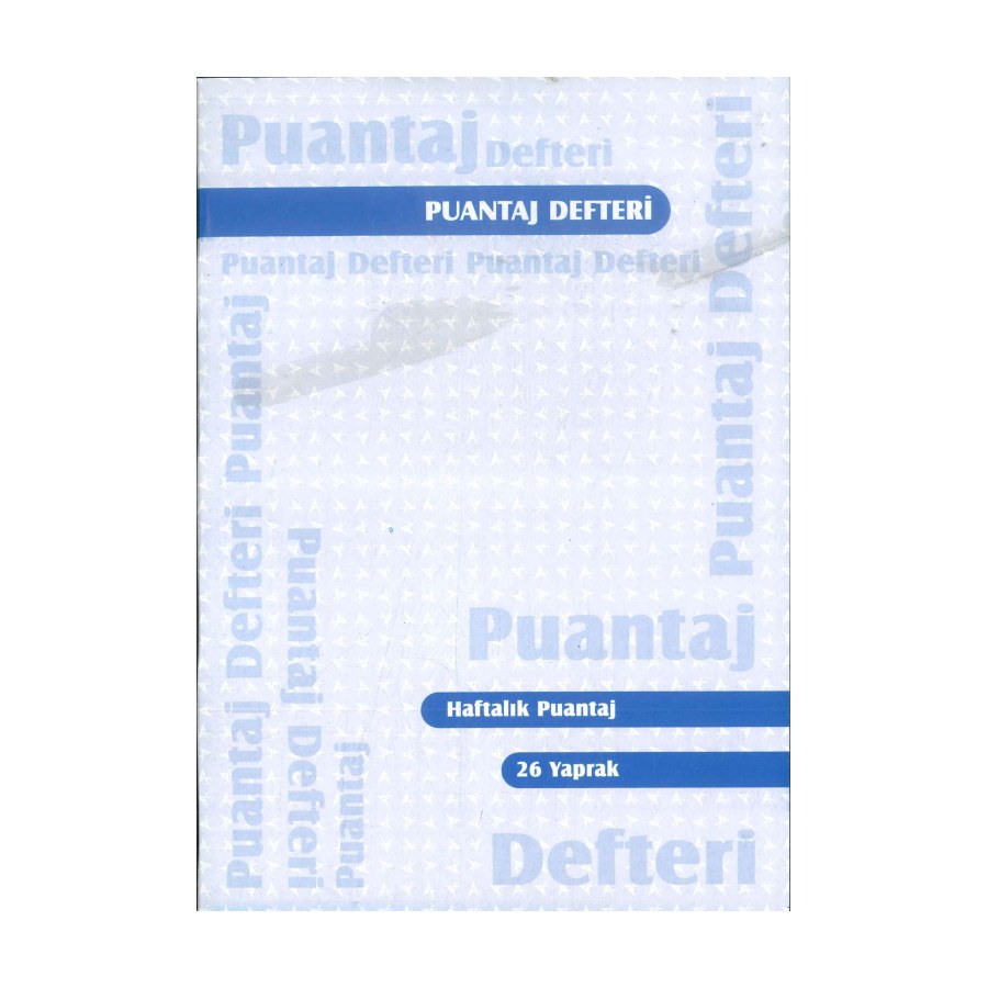 Haftalık Puantaj Defteri