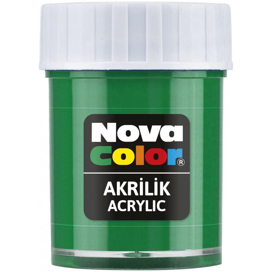 Akrilik Boya 35 Ml Yeşil Nova Color