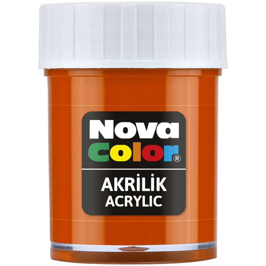 Akrilik Boya 35 Ml Turuncu Nova Color