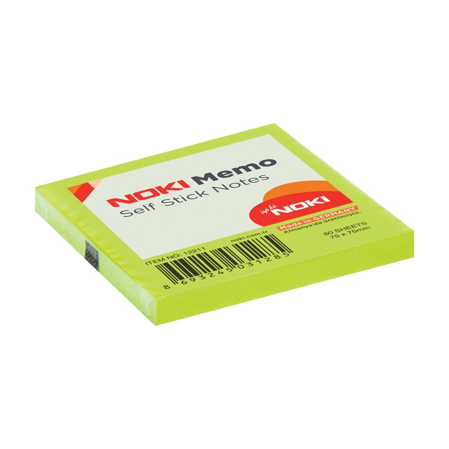 Postit 75875 Yapışkanlı Yeşil Noki