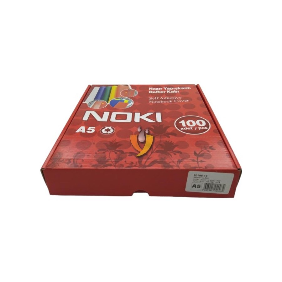 Hazır Defter Kabı A5 Yapışkanlı 10 LU Noki