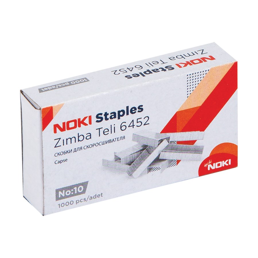 Zımba Teli 6452 Beyaz No:10 20li Paket Noki