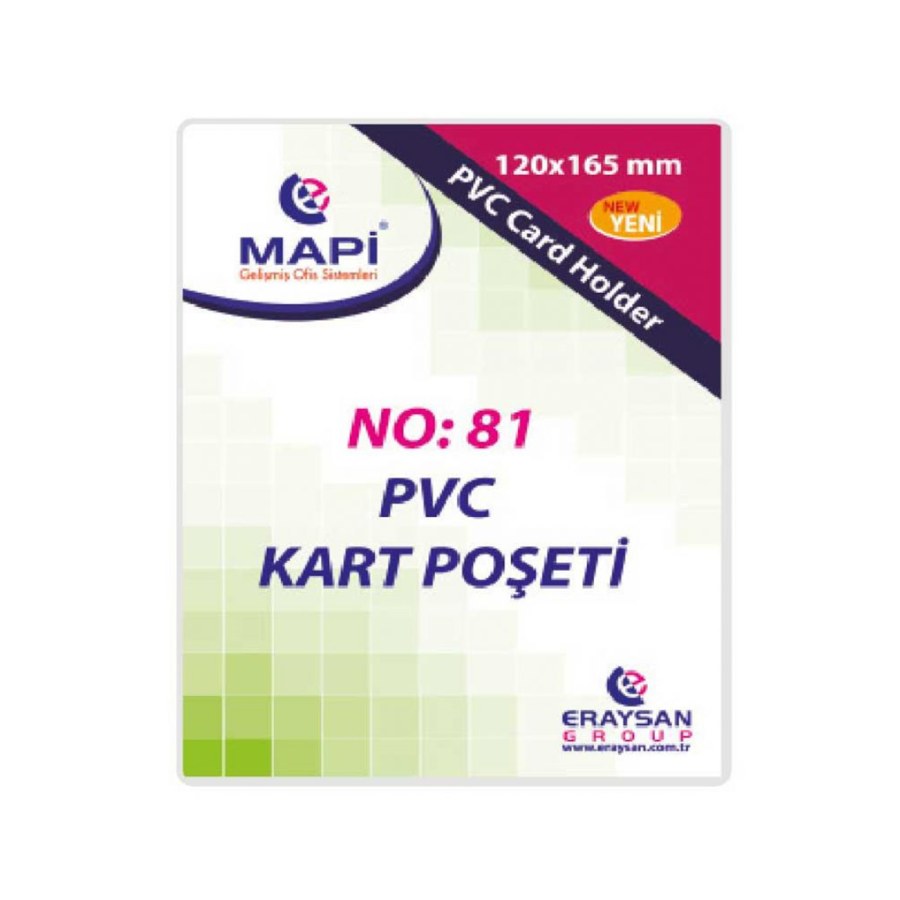 Dik Kart Poşeti Mapi
