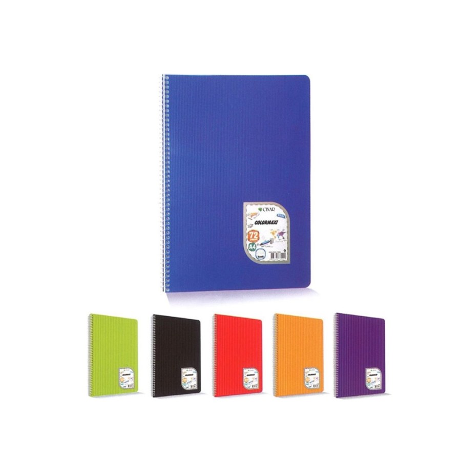 A4 Defter 72 YP Çizgili Colormaxi Çınar