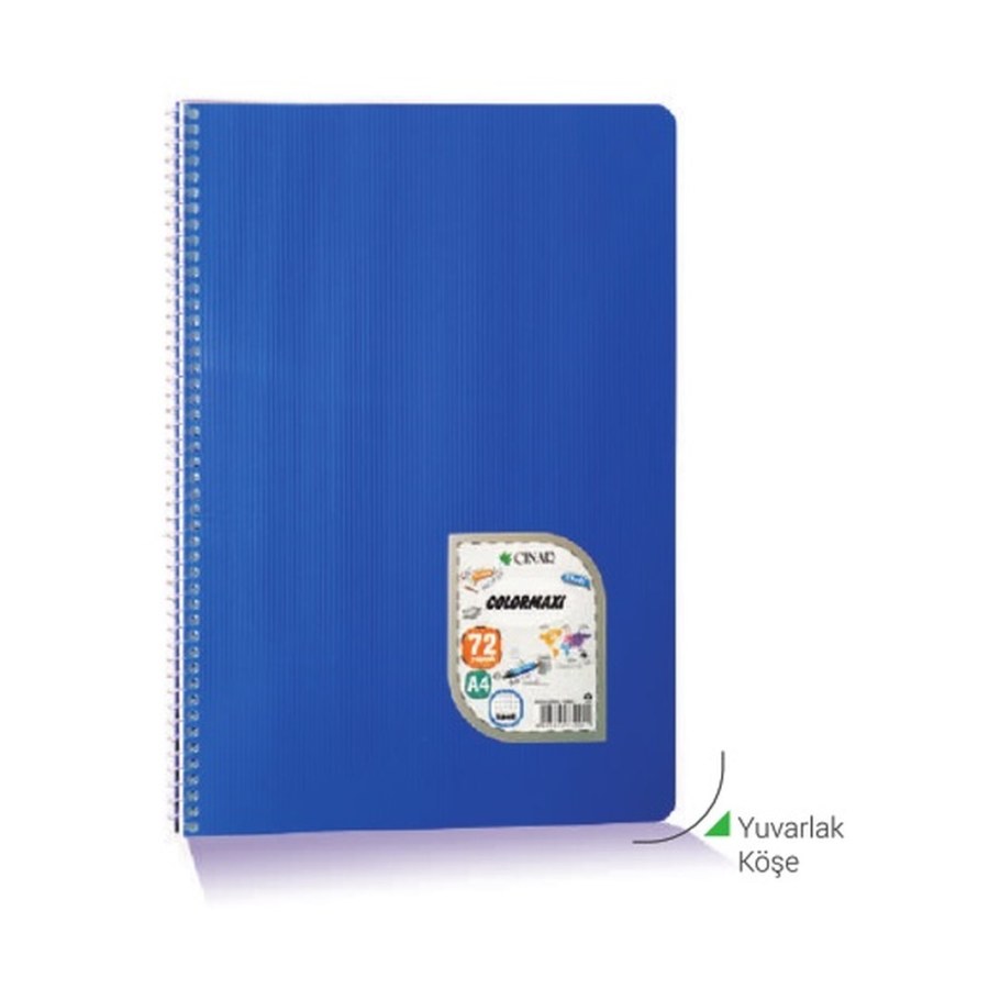 A4 Defter 144 YP Çizgili Colormaxi Çınar