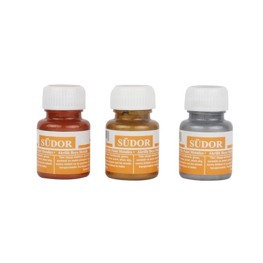 Akrilik Boya 25 Ml Altın Südor