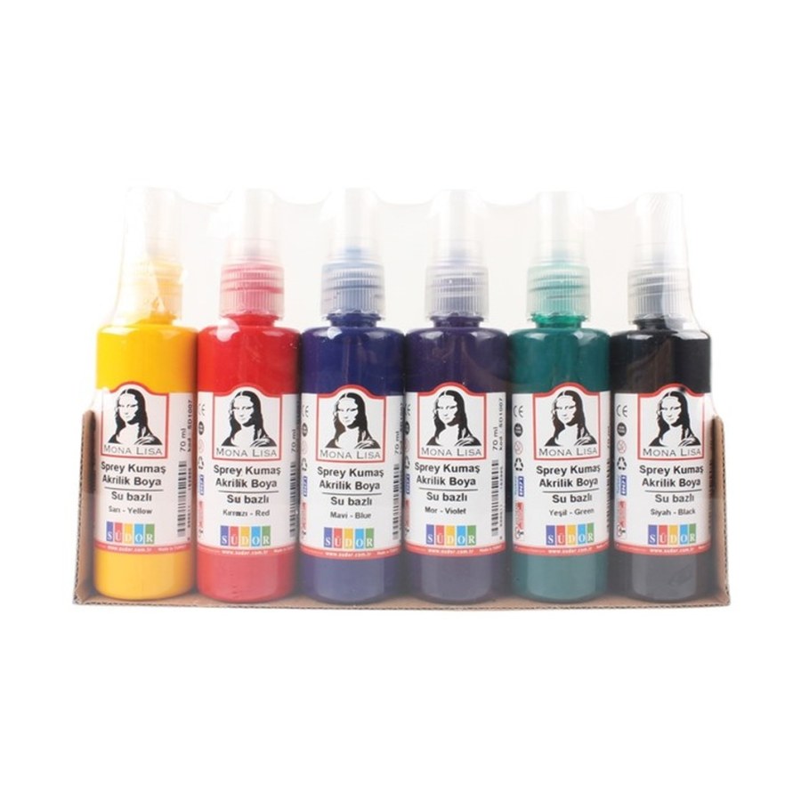 Kumaş Boyası Akrilik Sprey 70 Ml Südor