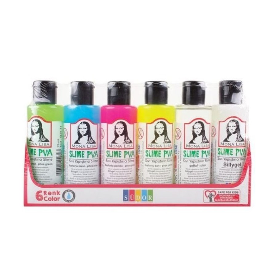 Slime Yapıştırıcı 70 Ml Fosforlu Sarı Südor