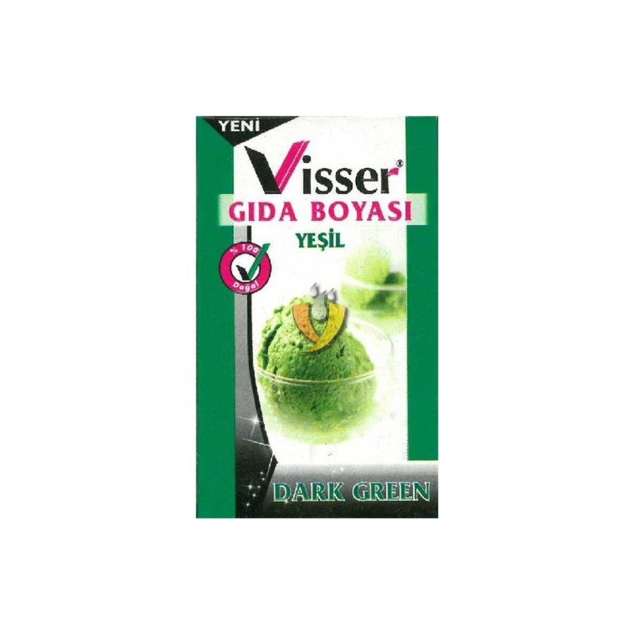 Gıda Boyası Yeşil Visser