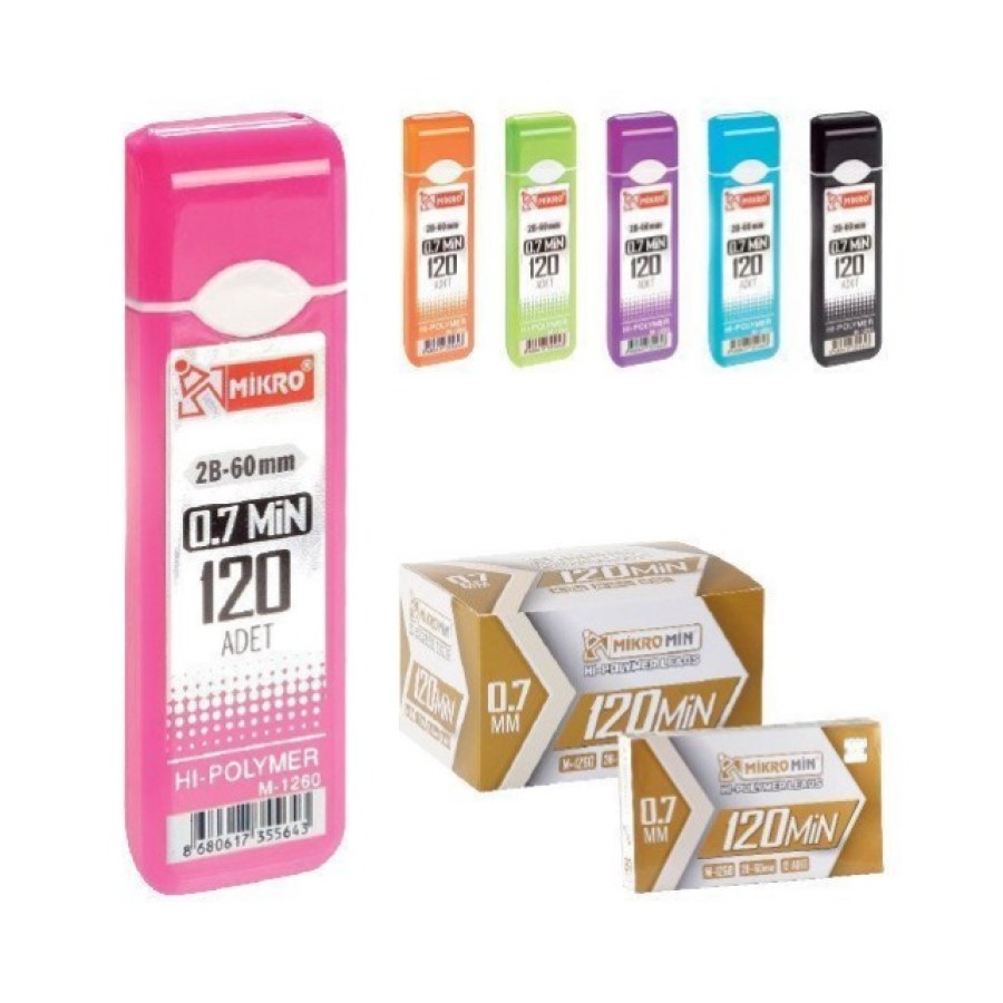 07 MM Kalem Ucu Kırmızı Mikro