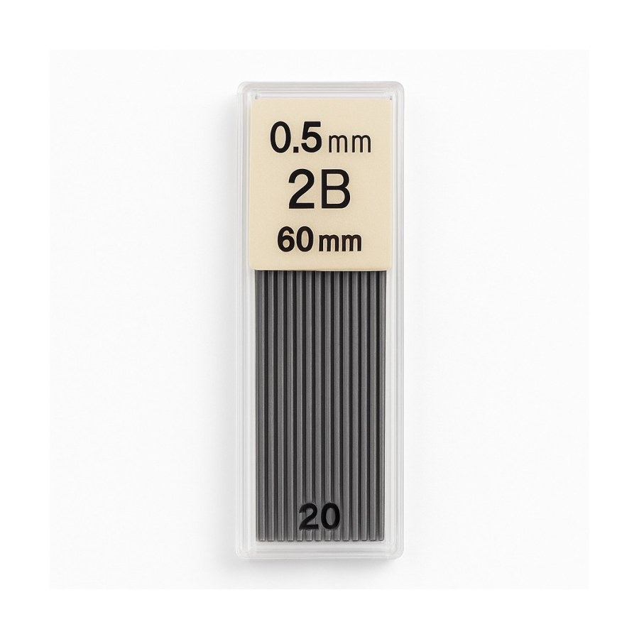 0.5 MM Kalem Ucu 2B 60 MM 20 LI Neon M-602 Mikro