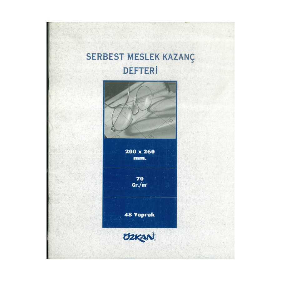 Serbest Meslek Kazanç Defteri 48 YP Özkan