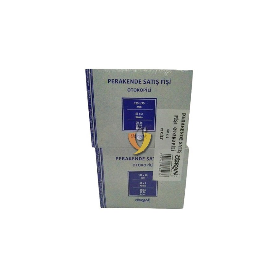 Perakende Satış Fişi Mini Otokopili 125x95mm Özkan