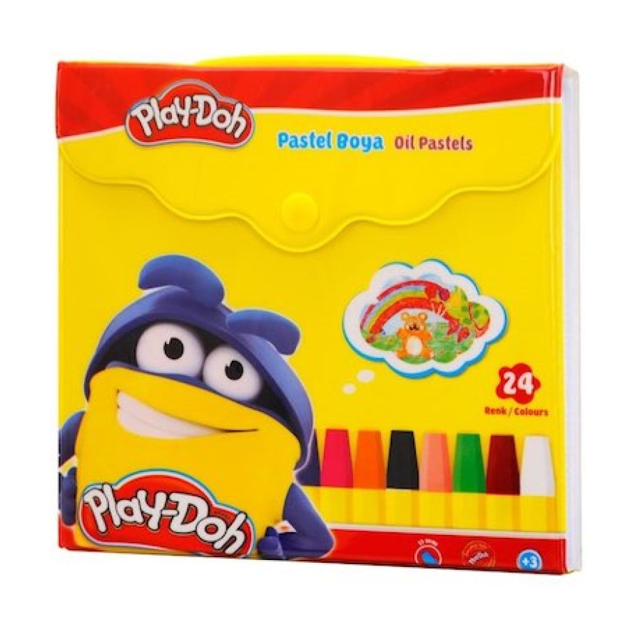 Pastel Boya 24 Renk Çantalı Play-doh