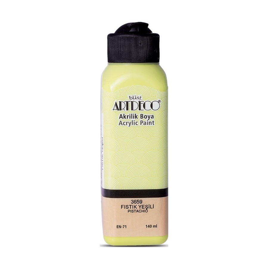 Akrilik Boya 140 Ml Fıstık Yeşili Artdeco