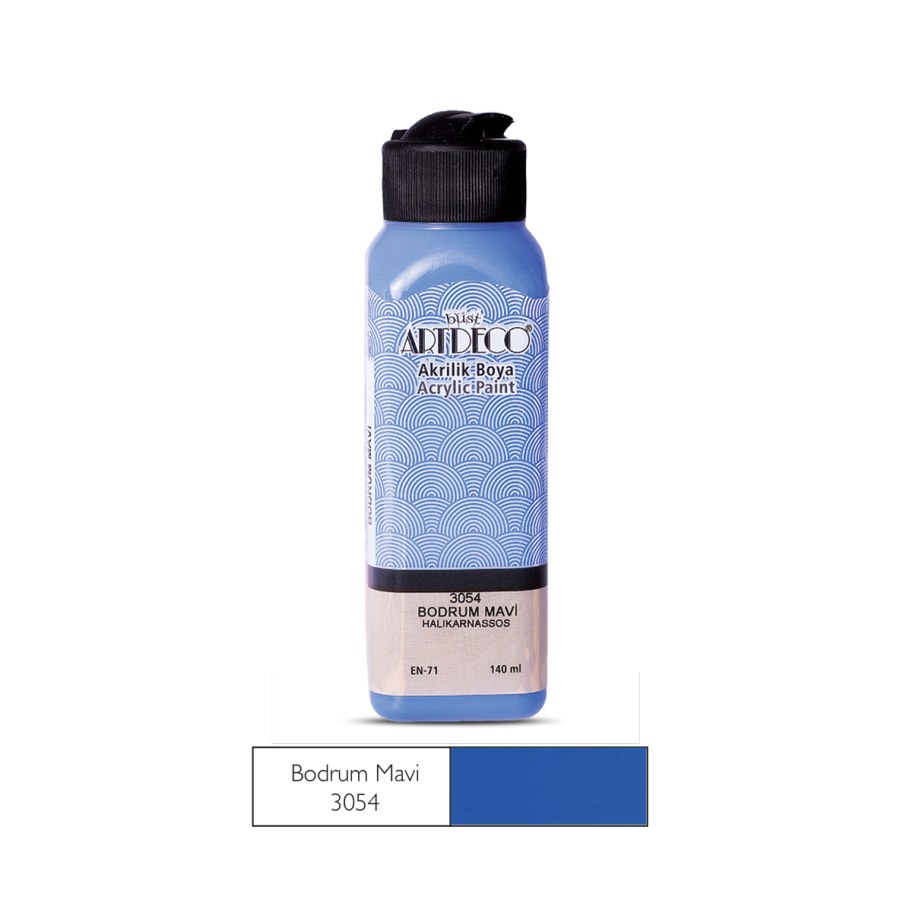 Akrilik Boya 140 Ml Bodrum Mavi Artdeco
