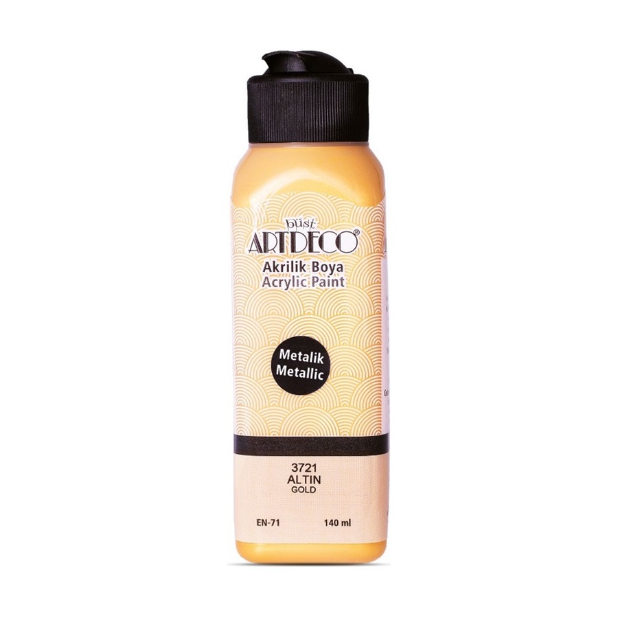 Akrilik Boya 140 Ml Altın Artdeco