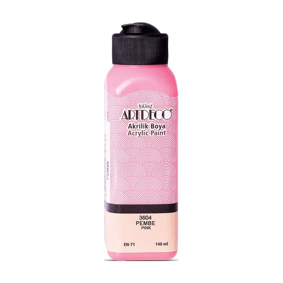 Akrilik Boya 500 Ml Pembe Artdeco