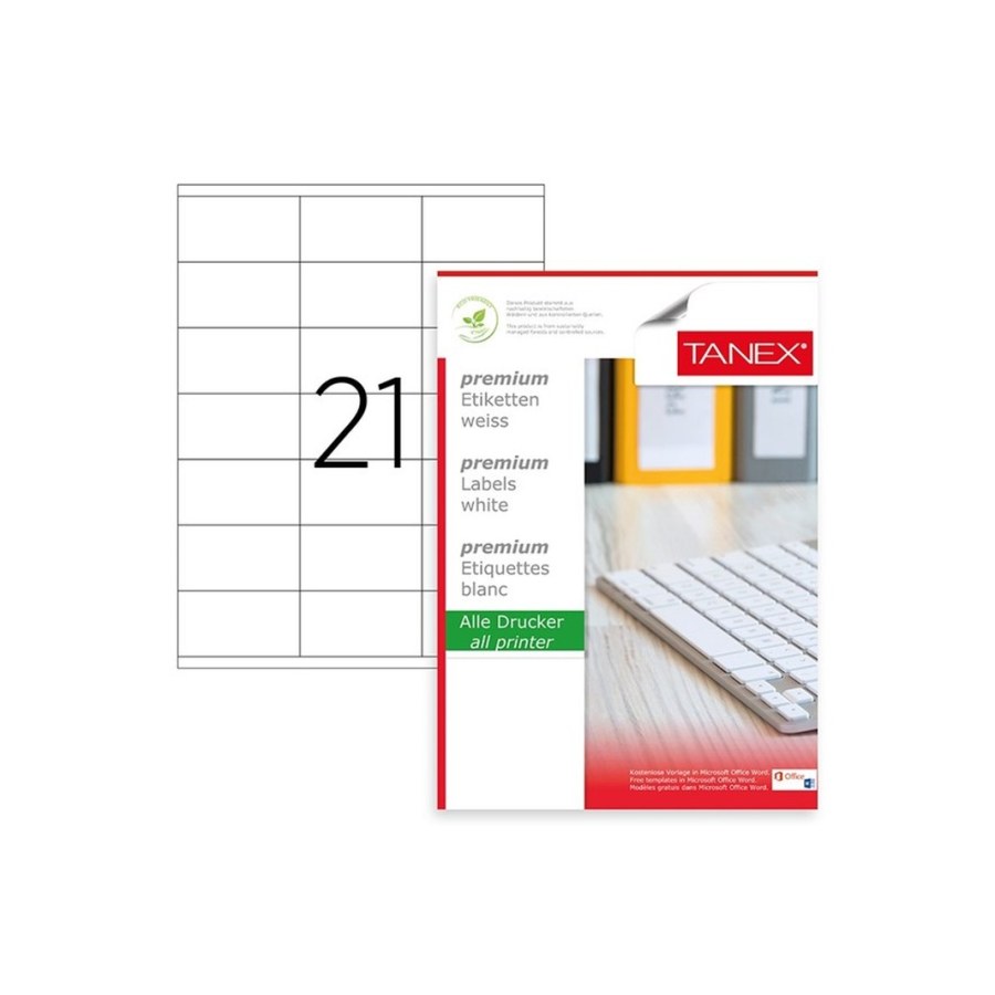 Tanex Etiket Tw-2121
