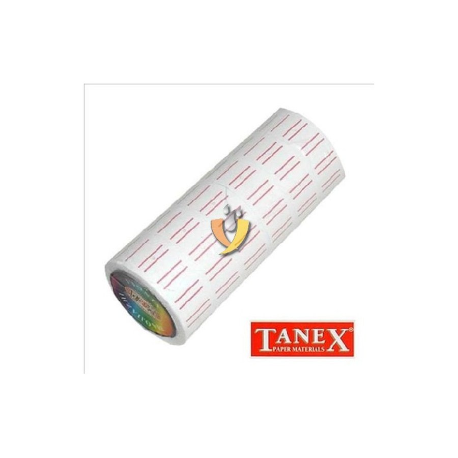 Fiyat Etiketi Beyaz Tanex