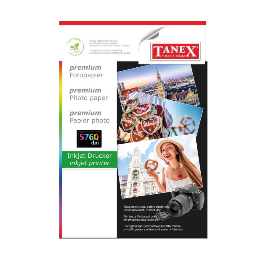 Fotoğraf Kağıt 180gr A-4 25 LI Tanex
