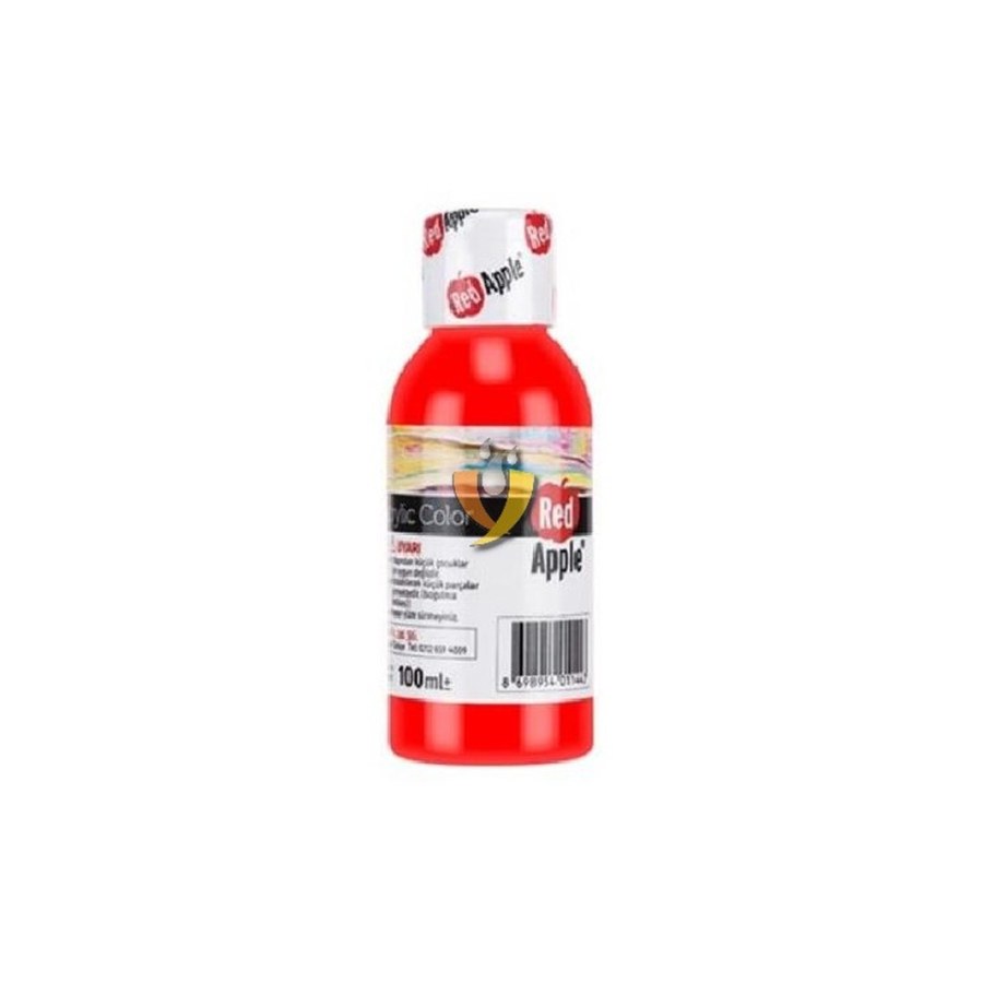 Akrilik Boya 100 GR Kırmızı Red Apple